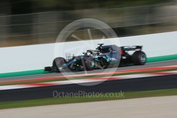 World © Octane Photographic Ltd. Formula 1 – Winter Test 2. Mercedes AMG Petronas Motorsport AMG F1 W09 EQ Power+ - Lewis Hamilton. Circuit de Barcelona-Catalunya, Spain. Friday 9th March 2018.