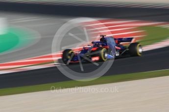 World © Octane Photographic Ltd. Formula 1 – Winter Test 2. Scuderia Toro Rosso STR13 – Brendon Hartley. Circuit de Barcelona-Catalunya, Spain. Friday 9th March 2018.