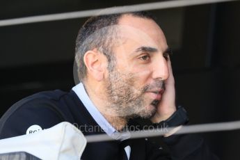 World © Octane Photographic Ltd. Formula 1 – Winter Test 2. Renault Sport F1 Team Managing Director – Cyril Abiteboul. Circuit de Barcelona-Catalunya, Spain. Friday 9th March 2018.