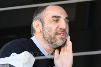 World © Octane Photographic Ltd. Formula 1 – Winter Test 2. Renault Sport F1 Team Managing Director – Cyril Abiteboul. Circuit de Barcelona-Catalunya, Spain. Friday 9th March 2018.