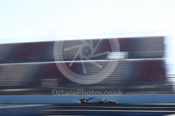 World © Octane Photographic Ltd. Formula 1 – Winter Test 2. Haas F1 Team VF-18 – Romain Grosjean. Circuit de Barcelona-Catalunya, Spain. Friday 9th March 2018.