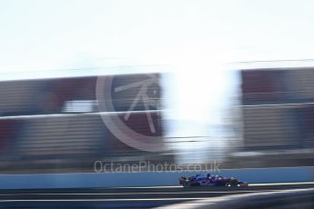 World © Octane Photographic Ltd. Formula 1 – Winter Test 2. Scuderia Toro Rosso STR13 – Brendon Hartley. Circuit de Barcelona-Catalunya, Spain. Friday 9th March 2018.