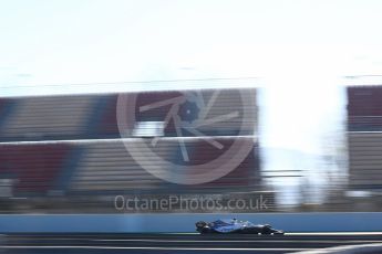 World © Octane Photographic Ltd. Formula 1 – Winter Test 2. Williams Martini Racing FW41 – Sergey Sirotkin. Circuit de Barcelona-Catalunya, Spain. Friday 9th March 2018.