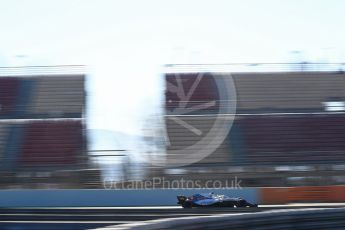 World © Octane Photographic Ltd. Formula 1 – Winter Test 2. Williams Martini Racing FW41 – Sergey Sirotkin. Circuit de Barcelona-Catalunya, Spain. Friday 9th March 2018.