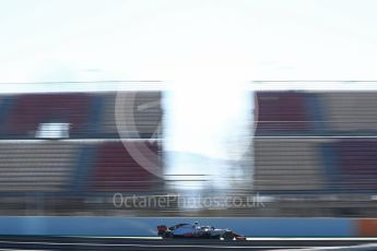 World © Octane Photographic Ltd. Formula 1 – Winter Test 2. Haas F1 Team VF-18 – Romain Grosjean. Circuit de Barcelona-Catalunya, Spain. Friday 9th March 2018.
