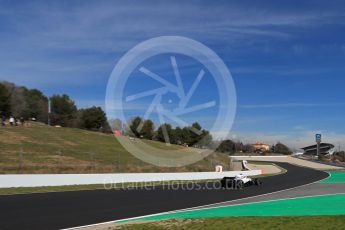 World © Octane Photographic Ltd. Formula 1 – Winter Test 2. Williams Martini Racing FW41 – Sergey Sirotkin. Circuit de Barcelona-Catalunya, Spain. Friday 9th March 2018.