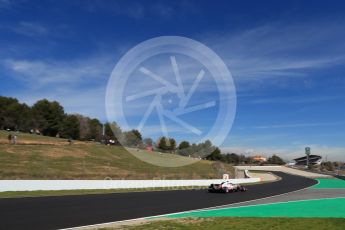 World © Octane Photographic Ltd. Formula 1 – Winter Test 2. Haas F1 Team VF-18 – Romain Grosjean. Circuit de Barcelona-Catalunya, Spain. Friday 9th March 2018.