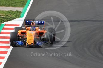 World © Octane Photographic Ltd. Formula 1 – Winter Test 2. McLaren MCL33 – Fernando Alonso. Circuit de Barcelona-Catalunya, Spain. Friday 9th March 2018.