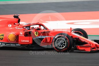 World © Octane Photographic Ltd. Formula 1 – Winter Test 2. Scuderia Ferrari SF71-H – Kimi Raikkonen. Circuit de Barcelona-Catalunya, Spain. Friday 9th March 2018.