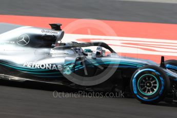 World © Octane Photographic Ltd. Formula 1 – Winter Test 2. Mercedes AMG Petronas Motorsport AMG F1 W09 EQ Power+ - Valtteri Bottas. Circuit de Barcelona-Catalunya, Spain. Friday 9th March 2018.