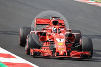 World © Octane Photographic Ltd. Formula 1 – Winter Test 2. Scuderia Ferrari SF71-H – Kimi Raikkonen. Circuit de Barcelona-Catalunya, Spain. Friday 9th March 2018.