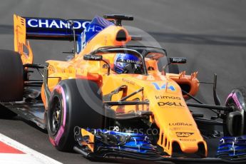 World © Octane Photographic Ltd. Formula 1 – Winter Test 2. McLaren MCL33 – Fernando Alonso. Circuit de Barcelona-Catalunya, Spain. Friday 9th March 2018.