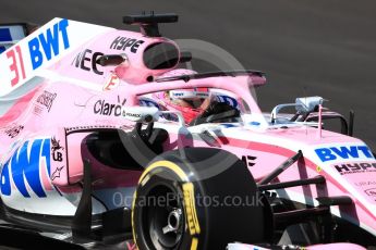 World © Octane Photographic Ltd. Formula 1 – Winter Test 2. Sahara Force India VJM11 - Esteban Ocon. Circuit de Barcelona-Catalunya, Spain. Friday 9th March 2018.