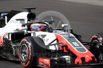 World © Octane Photographic Ltd. Formula 1 – Winter Test 2. Haas F1 Team VF-18 – Romain Grosjean. Circuit de Barcelona-Catalunya, Spain. Friday 9th March 2018.