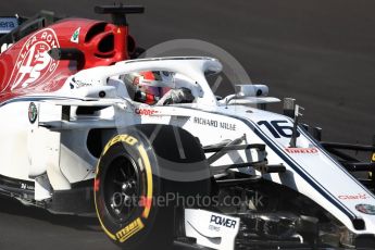 World © Octane Photographic Ltd. Formula 1 – Winter Test 2. Alfa Romeo Sauber F1 Team C37 – Charles Leclerc. Circuit de Barcelona-Catalunya, Spain. Friday 9th March 2018.