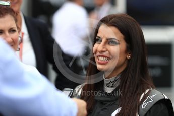 World © Octane Photographic Ltd. Formula 1 – French GP - Paddock. Aseel Al-Hamad - first female member of the Saudi Arabian Motorsport Federation. Circuit Paul Ricard, Le Castellet, France. Sunday 24th June 2018.