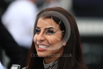 World © Octane Photographic Ltd. Formula 1 – French GP - Paddock. Aseel Al-Hamad - first female member of the Saudi Arabian Motorsport Federation. Circuit Paul Ricard, Le Castellet, France. Sunday 24th June 2018.