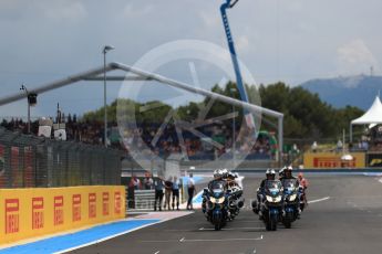 World © Octane Photographic Ltd. Formula 1 – French GP. Gendarmerie police. Circuit Paul Ricard, Le Castellet, France. Sunday 24th June 2018.