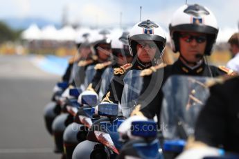 World © Octane Photographic Ltd. Formula 1 – French GP. Gendarmerie police. Circuit Paul Ricard, Le Castellet, France. Sunday 24th June 2018.