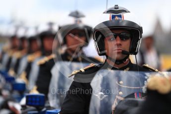 World © Octane Photographic Ltd. Formula 1 – French GP. Gendarmerie police. Circuit Paul Ricard, Le Castellet, France. Sunday 24th June 2018.