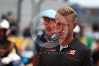 World © Octane Photographic Ltd. Formula 1 – French GP - Drivers Parade. Haas F1 Team VF-18 – Kevin Magnussen. Circuit Paul Ricard, Le Castellet, France. Sunday 24th June 2018.