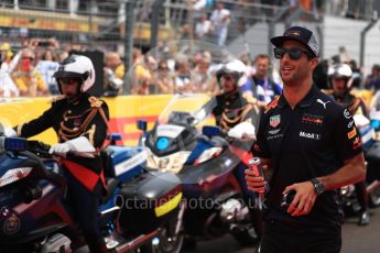 World © Octane Photographic Ltd. Formula 1 – French GP - Drivers Parade. Aston Martin Red Bull Racing TAG Heuer RB14 – Daniel Ricciardo. Circuit Paul Ricard, Le Castellet, France. Sunday 24th June 2018.