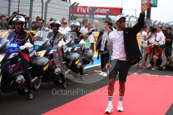 World © Octane Photographic Ltd. Formula 1 – French GP - Drivers Parade. Mercedes AMG Petronas Motorsport AMG F1 W09 EQ Power+ - Lewis Hamilton. Circuit Paul Ricard, Le Castellet, France. Sunday 24th June 2018.