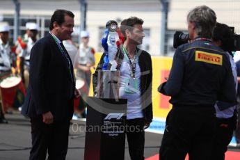 World © Octane Photographic Ltd. Formula 1 – French GP - Grid. Winners Trophy. Circuit Paul Ricard, Le Castellet, France. Sunday 24th June 2018.