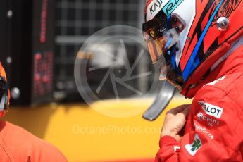 World © Octane Photographic Ltd. Formula 1 – French GP - Grid. Scuderia Ferrari SF71-H – Kimi Raikkonen. Circuit Paul Ricard, Le Castellet, France. Sunday 24th June 2018.