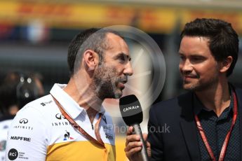 World © Octane Photographic Ltd. Formula 1 - French GP - Grid. Cyril Abiteboul - Managing Director of Renault Sport Racing Formula 1 Team. Circuit Paul Ricard, Le Castellet, France. Sunday 24th June 2018.