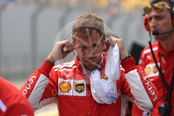 World © Octane Photographic Ltd. Formula 1 – French GP - Grid. Scuderia Ferrari SF71-H – Sebastian Vettel. Circuit Paul Ricard, Le Castellet, France. Sunday 24th June 2018.