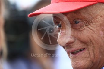 World © Octane Photographic Ltd. Formula 1 - French GP - Grid. Niki Lauda - Non-Executive Chairman of Mercedes-Benz Motorsport. Circuit Paul Ricard, Le Castellet, France. Sunday 24th June 2018.