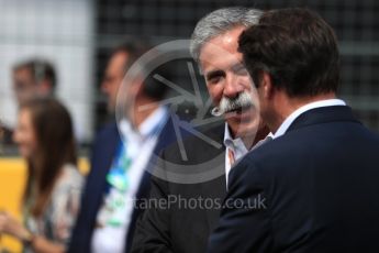 World © Octane Photographic Ltd. Formula 1 - French GP - Grid. Chase Carey - Chief Executive Officer of the Formula One Group. Circuit Paul Ricard, Le Castellet, France. Sunday 24th June 2018.