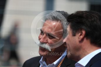 World © Octane Photographic Ltd. Formula 1 - French GP - Grid. Chase Carey - Chief Executive Officer of the Formula One Group. Circuit Paul Ricard, Le Castellet, France. Sunday 24th June 2018.
