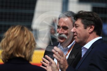 World © Octane Photographic Ltd. Formula 1 - French GP - Grid. Chase Carey - Chief Executive Officer of the Formula One Group. Circuit Paul Ricard, Le Castellet, France. Sunday 24th June 2018.