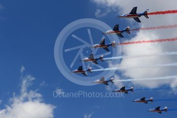 World © Octane Photographic Ltd. Formula 1 – French GP - Grid. Patrouille de France. Circuit Paul Ricard, Le Castellet, France. Sunday 24th June 2018.