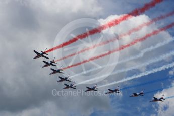 World © Octane Photographic Ltd. Formula 1 – French GP - Grid. Patrouille de France. Circuit Paul Ricard, Le Castellet, France. Sunday 24th June 2018.
