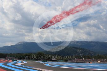 World © Octane Photographic Ltd. Formula 1 – French GP - Grid. Patrouille de France. Circuit Paul Ricard, Le Castellet, France. Sunday 24th June 2018.