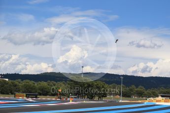 World © Octane Photographic Ltd. Formula 1 – French GP - Grid. Hover board. Circuit Paul Ricard, Le Castellet, France. Sunday 24th June 2018.