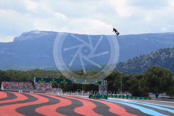 World © Octane Photographic Ltd. Formula 1 – French GP - Grid. Hover board. Circuit Paul Ricard, Le Castellet, France. Sunday 24th June 2018.