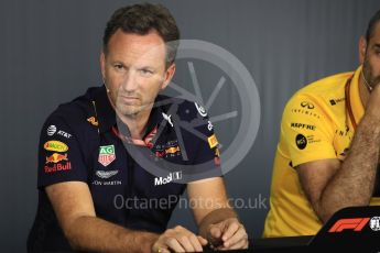 World © Octane Photographic Ltd. Formula 1 - French GP - Friday FIA Team Press Conference. Christian Horner - Team Principal of Red Bull Racing. Circuit Paul Ricard, Le Castellet, France. Friday 22nd June 2018.