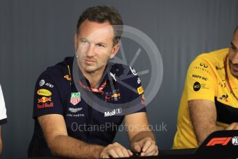 World © Octane Photographic Ltd. Formula 1 - French GP - Friday FIA Team Press Conference. Christian Horner - Team Principal of Red Bull Racing. Circuit Paul Ricard, Le Castellet, France. Friday 22nd June 2018.