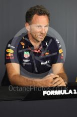 World © Octane Photographic Ltd. Formula 1 - French GP - Friday FIA Team Press Conference. Christian Horner - Team Principal of Red Bull Racing. Circuit Paul Ricard, Le Castellet, France. Friday 22nd June 2018.