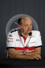 World © Octane Photographic Ltd. Formula 1 - French GP - Friday FIA Team Press Conference. Frederic Vasseur – Team Principal and CEO of Sauber Motorsport AG. Circuit Paul Ricard, Le Castellet, France. Friday 22nd June 2018.