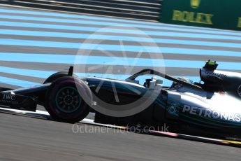 World © Octane Photographic Ltd. Formula 1 – French GP - Practice 1. Mercedes AMG Petronas Motorsport AMG F1 W09 EQ Power+ - Valtteri Bottas. Circuit Paul Ricard, Le Castellet, France. Friday 22nd June 2018.