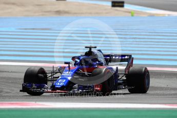 World © Octane Photographic Ltd. Formula 1 – French GP - Practice 1. Scuderia Toro Rosso STR13 – Brendon Hartley. Circuit Paul Ricard, Le Castellet, France. Friday 22nd June 2018.