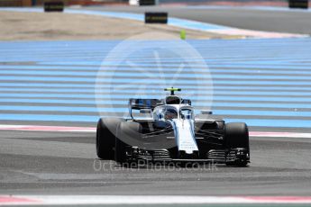 World © Octane Photographic Ltd. Formula 1 – French GP - Practice 1. Williams Martini Racing FW41 – Sergey Sirotkin. Circuit Paul Ricard, Le Castellet, France. Friday 22nd June 2018.