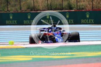 World © Octane Photographic Ltd. Formula 1 – French GP - Practice 1. Scuderia Toro Rosso STR13 – Brendon Hartley. Circuit Paul Ricard, Le Castellet, France. Friday 22nd June 2018.