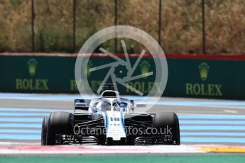 World © Octane Photographic Ltd. Formula 1 – French GP - Practice 1. Williams Martini Racing FW41 – Lance Stroll. Circuit Paul Ricard, Le Castellet, France. Friday 22nd June 2018.