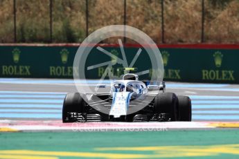 World © Octane Photographic Ltd. Formula 1 – French GP - Practice 1. Williams Martini Racing FW41 – Sergey Sirotkin. Circuit Paul Ricard, Le Castellet, France. Friday 22nd June 2018.